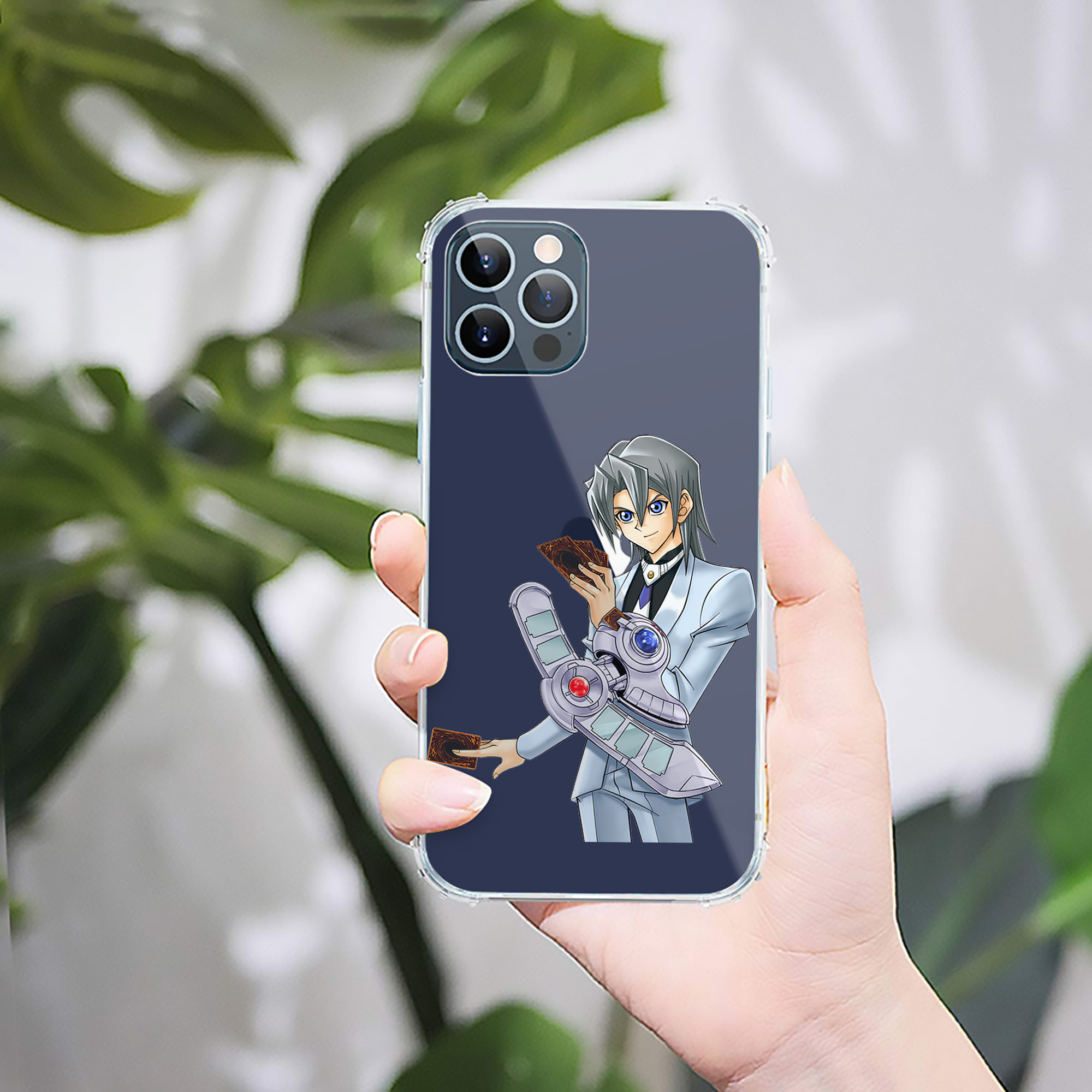 （画像用） 遊☆戯☆王 Yu-Gi-Oh! 【iPhone 12シリーズ対応】透明スマホケース（クリアソフトケース）